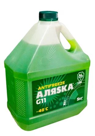 Антифриз Аляска -40 green G11 5кг