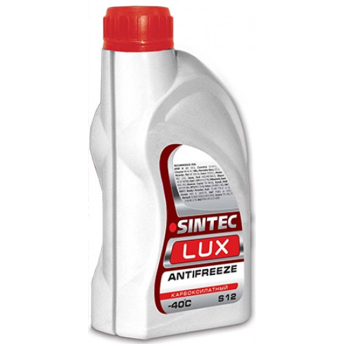 Антифриз Sintec Люкс S12 красный 1л.