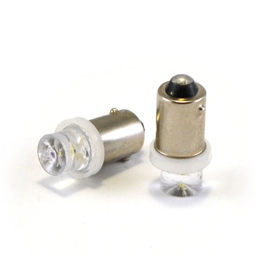Светодиод 12v4 конус белая T8BA9S габарит перед с цоколем
