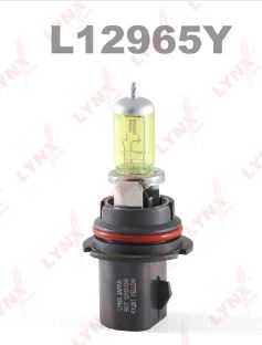 L12965Y Лампа HB5 12V 65/55w yellow LYNXauto