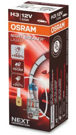 H3 64151 NL 55W 12V +150% Лампочка Osram