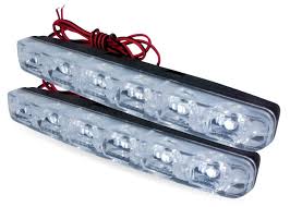 AVS DL-6A Дневные ходовые огни (2.4W, 6 светодиодов х 2шт.) 