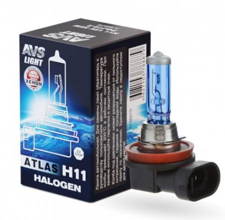 H8 5000K A78891S 12v 35w Галогенная лампа AVS Atlas
