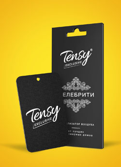 Ароматизатор ТА-29 Tensy картон Эксклюзив Селебрити