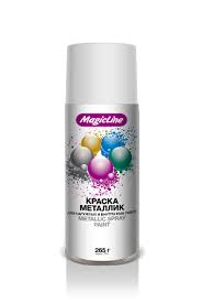 2100  Краска Magicline металлик "Жемчужно-белая " 265г  .