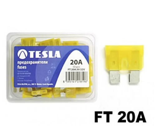 FT20А Предохранители ВАЗ 2110 Tesla (50шт)